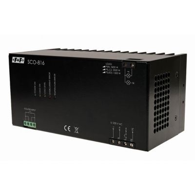 Ściemniacz do odbiorników dużej mocy 3500W zasilanie 230V AC 8-230V AC/DC SCO-816 F&F (SCO-816)